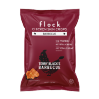 Flock Terry Black's Barbeque Chicken Skin Crisps Perspective: Main