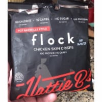 Flock 406131 2.5 oz Chicken Skin Hattie Chips - Pack of 8