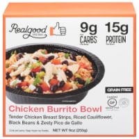 The Real Good Food Company Chicken Burrito Bowl Frozen Meal