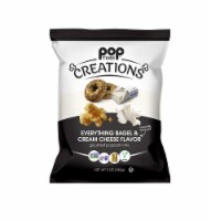 Poptime Creations Gluten Free Everything Bagel & Cream Cheese Flavored Gourmet Popcorn Mix Perspective: Main