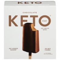 Keto Pint Chocolate Ice Cream Bars Perspective: Main