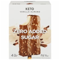 Keto Pint Zero Added Sugar Vanilla Crunch Ice Cream Bar