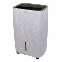 SoleusAir 4,500 Sq Ft 50 Pint DOE Dehumidifier with Pump & Mirage Display, White