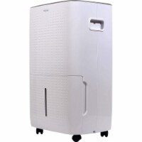 Soleus DSJ-50EIPW-01 50 Pints Energy Star Rated Dehumidifier Internal Pump, White