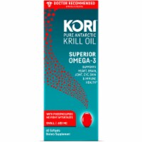 Kori Pure Antarctic Krill Oil Softgels 600mg