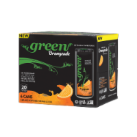 Green® Orangeade Soda Cans