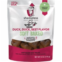 Shameless Pets Duck, Duck, Beet Soft Baked Dog Treat, 6 Oz. 400