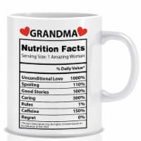 Light Autumn Grandma Nutritional Facts Mug  - 11oz Dishwasher & Microwave Safe Cup