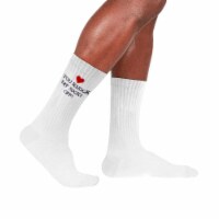 Light Autumn Love Socks Medium - Gift for Men - Boyfriend or Husband Socks Gift