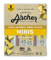 Country Archer™ Minis Pineapple Natural Pork Sticks Perspective: Main