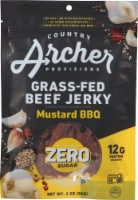 Country Archer Zero Sugar Mustard BBQ Beef Jerky Perspective: Main