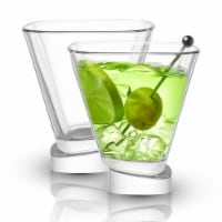 Aqua Vitae Square Martini Glass, Set of 2