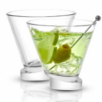 Aqua Vitae Round Martini Glass, Set of 2
