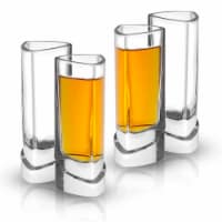 Aqua Vitae Triangle Shot Glass, Set of 4