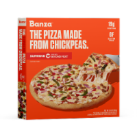 Banza™ Gluten Free Plant-Based Supreme Chickpea Frozen Pizza