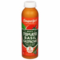 Soupergirl™ Spicy Tomato Basil Gazpacho Soup Perspective: Main