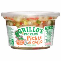 Grillo's® Fresh Pickle de Gallo Medium Thick & Chunky Pickle-Based Salsa