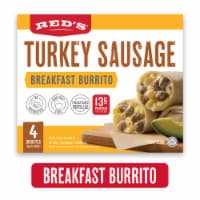 Red's Turkey Sausage Frozen Breakfast Burrito Perspective: Main