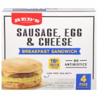 Red's Sausage Egg & Cheese Breakfast Sandwich