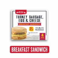 Red's® Turkey Sausage Egg & Cheese Frozen Breakfast Sandwiches