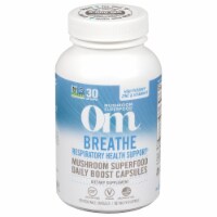 Om Breathe Mushroom Superfood Capsules