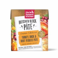 The Honest Kitchen 834257 Dog Butcher Block Pate Turkey Duck & Root Veg, 10.5 oz