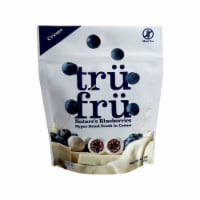 Tru Fru Hyper-Dried Blueberries Covered in White Chocolate Candy Bag Perspective: Main