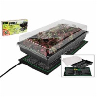SunKit Complete Seed Starting System Tray with Dome and Heat Mat, 11  x 21