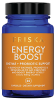 Friska Energy Boost Enzyme + Probiotic Support Capsules