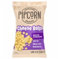 Pipcorn® White Cheddar Cheese Balls Chips