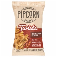 Pipcorn® Heirloom Cinnamon Sugar Twists Upcycled Snacks Perspective: Main