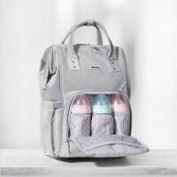 Sunveno Corduroy Diaper Bag Backpack Perspective: Main