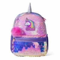 Sunveno Girls Unicorn Reversible Sequin Childs Backpack Toddler School Bag