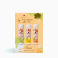 Hawaiian Kukui Lip Balm Trio Set - SPF 15