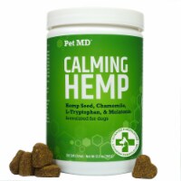 Pet MD Calming Hemp Soft Chews for Dogs 120 Count