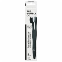 Humble Co Plant-Based Sensitive Toothbrush - White/Black