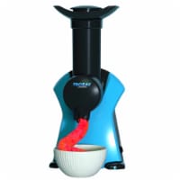 Frozay Dessert Maker 2.8 qt. Color Blue, Vegan Ice Cream & Frozen Yogurt Maker Soft Serve Des
