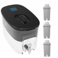 Drinkpod Alkaline Water Filter Dispenser pH Ionized Water  2.4 Gal Includes 3 Filters