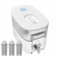 Drinkpod Alkaline Water Filter Dispenser pH Ionized Water  2.4 Gal Includes 3 Filters