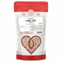 Pure Indian Foods Organic Fennel Seed Whole - 8 oz (226 g)