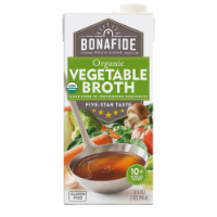 Bonafide Provisions® Organic Vegetable Broth Perspective: Main