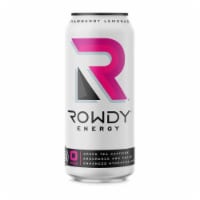 Rowdy Energy Sugar Free Strawberry Lemonade Energy Drink Perspective: Main