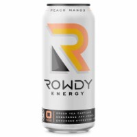 Rowdy Energy Sugar Free Peach Mango Energy Drink