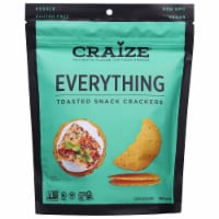 Craize® Toasted Snack Crackers Everything - 4 oz (113 g) Perspective: Main