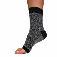 Nufabrx Pain Relieving Ankle Compression Sleeve | For Men & Women | One Size Fits All