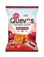 Quevos® Mesquite BBQ Egg White Crisps Perspective: Main