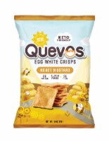 Quevos® Honey Mustard Flavored Egg White Crisps