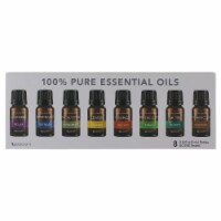 8 Pack of 5 mL 100% Pure Essential Oils Perspective: Main