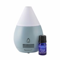 Mini Scentifier Blue Essential Oil Diffuser + Orange Essential Oil