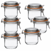 Le Parfait Screw Top Jars – Large French Glass Jars For Pantry Storage  Preserving Bulk Goods, 3 pk MIX / 96 fl oz - Kroger